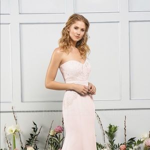 Navy Blue - B2 Bridesmaid by Jasmine Bridal Dress